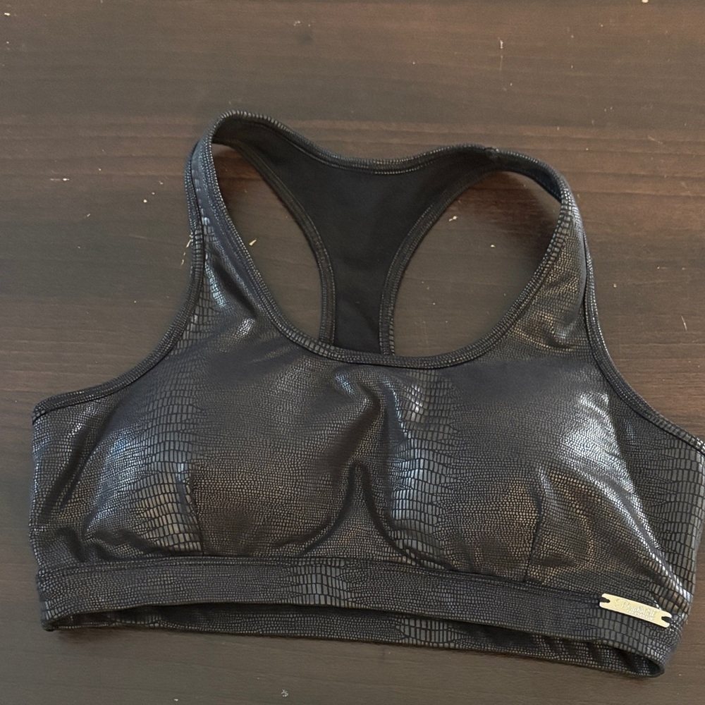 Bombshell Sportswear Black Crop Top